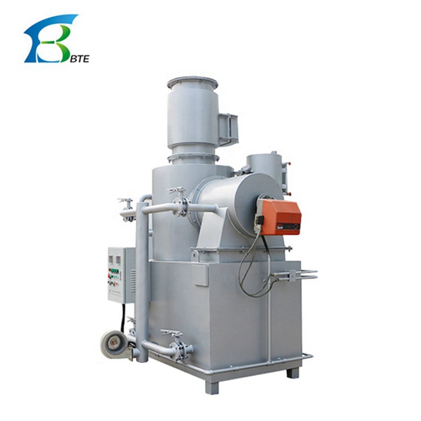 Affordable Diesel/Natural Gas Incinerator for Municipal Solid Waste and Medical Waste