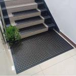 Commercial Anti-Fatigue Drainage Rubber Mats 82.6"X35.4"Heavy Duty Non-Slip