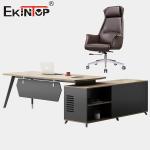 Wooden Commercial Furniture Executive Desk with Drawers Office Desk Factory