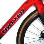 EPS 40C 51cm Carbon Road Bike , Gravel Racer Bikes Full Hidden Cable Professiona