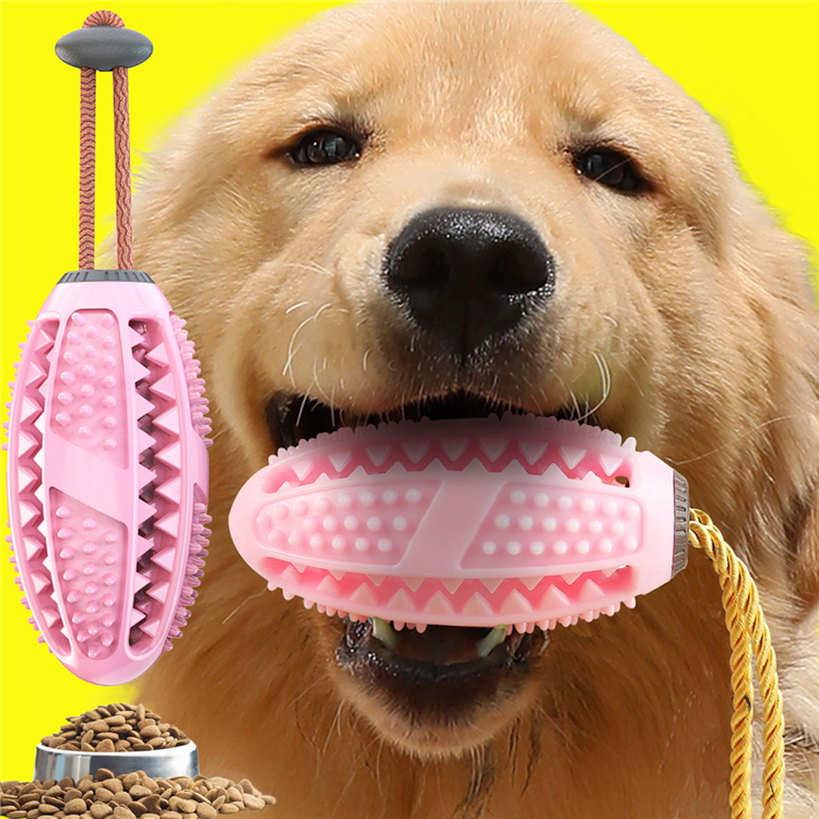 Hot Sale Dental Chew Knotting Bone Cleaning Brushing Toothbrush Teeth Leaking Stick For Dogs