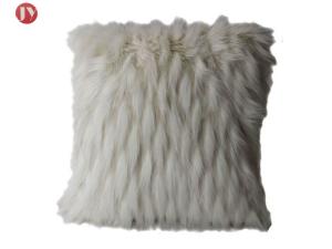Wholesale decorative luxury soft fluffy faux fur throw pillow covers 18inch*18inch,mongolian style cushion case for couch,bed,sofa from china suppliers
