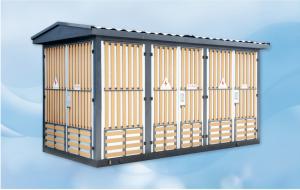 Wholesale Outdoor Prefabricated Substation European Style Electrical Substation Box from china suppliers
