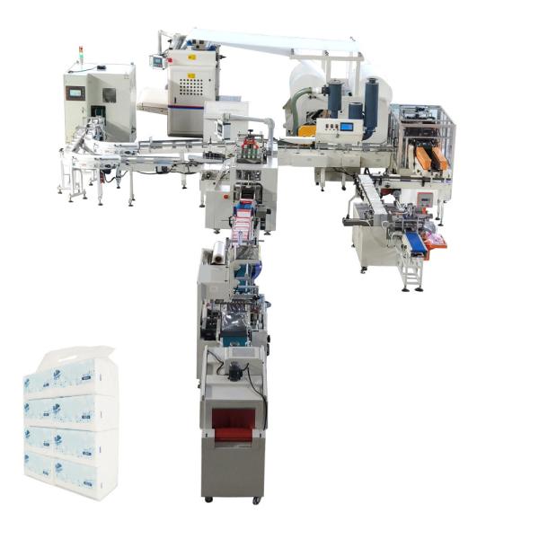 5.5KW Tissue Paper Production Machine Reciprocal Folding , Slitter Tissue Paper