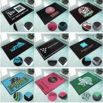 9 Mm Anti Slip Outdoor Mat Uv Stabilized Printed Logo Welcome Entrance Carpet