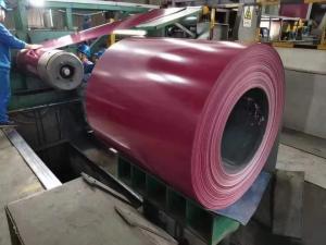 Wholesale SPCC Dx51d Galvanized Steel Coil PPGI Grade 0.25 - 1.0mm Color Coated Prepainted from china suppliers