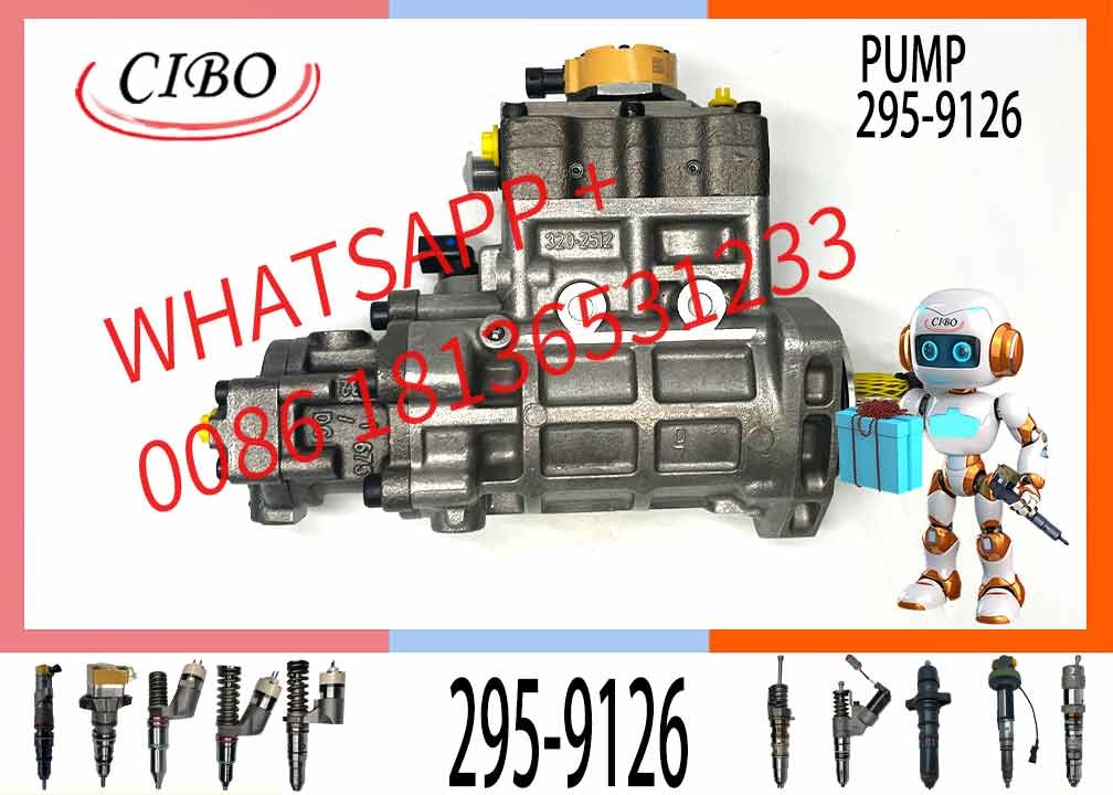 326-4635 High Pressure Diesel Pump E320D Excavator Fuel Injection Pump 295-9126 326-4635