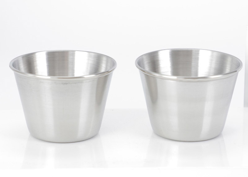 General Logo Printable Stainless Steel Household Items Metal Wine Glasses