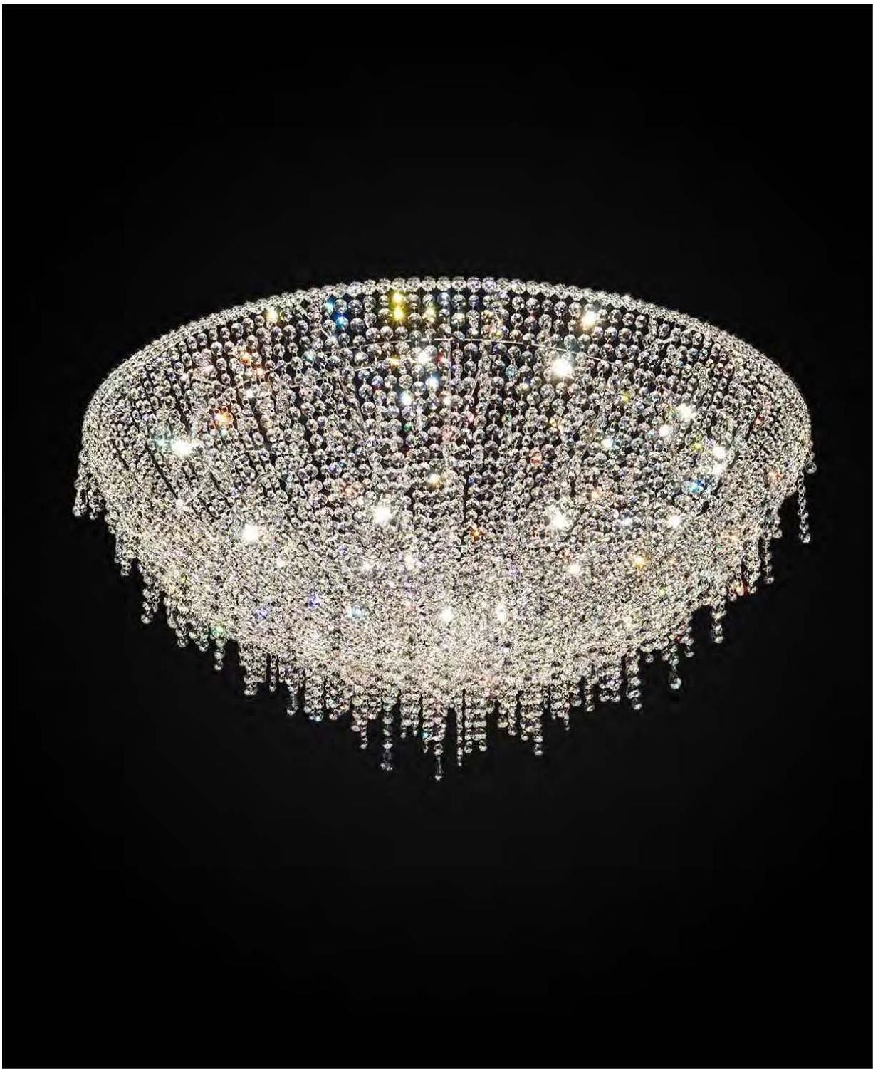 Egyptian Italian Style Light Luxury Crystal Chandelier Living Room High End Villa Hotel Restaurant Pengdant Light