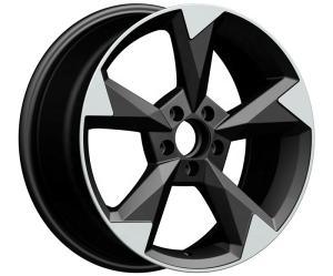Wholesale Black 18 Inch Replica Rims 17 Inch Aluminum Alloy Wheels PCD 112mm VIA from china suppliers