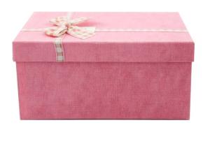 Wholesale pink gift boxes custom fancy gift box with ribbon Handmade Cardboard Boxes for Shipping from china suppliers