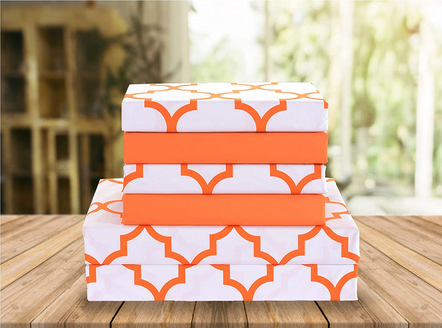 Personalized Luxury Customized Design 4-Piece Bed Sheet Set with 300 Thread Count