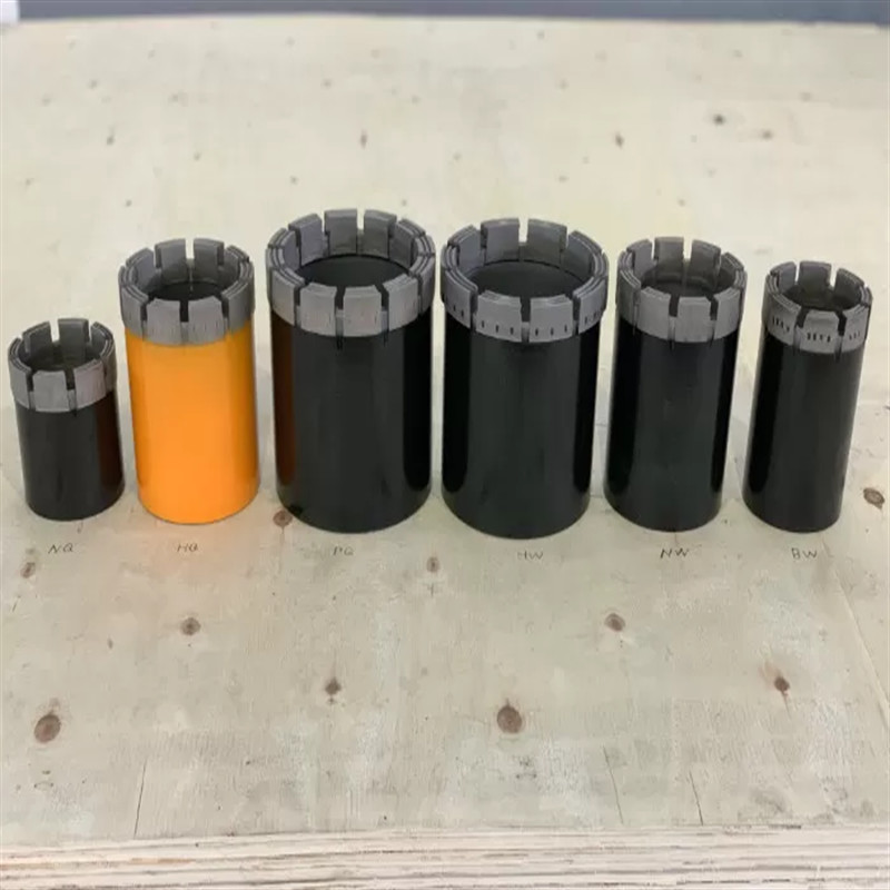T2 Series Surface Set Core Bit, Semi-Round