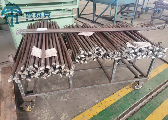 H22 X 108mm Rock Drilling Tools Carbide Hexagonal Drill Rod