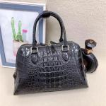 Exotic Genuine Crocodile Skin Women Shell Purse Authentic Alligator Leather Lady
