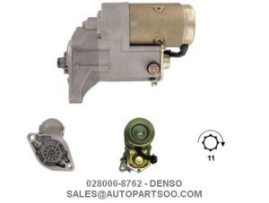 Wholesale 028000-8762 128000-0360 - DENSO Starter Motor 12V 2KW 11T MOTORES DE ARRANQUE from china suppliers