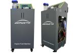 Clear Cleaning Oil Flushing Machine Cabinet Type Easy Move Operated DC 12V