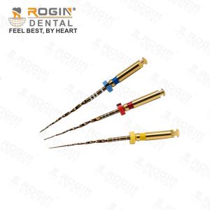 Wholesale Fracture Resistant Heat Activation Gold Niti Endo Files from china suppliers