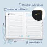 100GSM Paper 365 Days A5 Daily Planner With Medal Protection Coners
