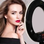 FD-480II 18 inch digital led Ring Light bi color 3200K 5500K For Makeup