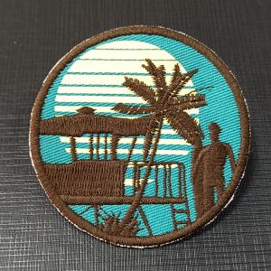 Wholesale Custom Heat Press 3D Puff LOGO Badges Embroidered Patch Sew on Iron on Clothing Patches Custom Embroidery Patch from china suppliers