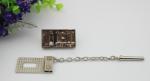 Personality design three-piece suit silver color metal accessories zinc alloy