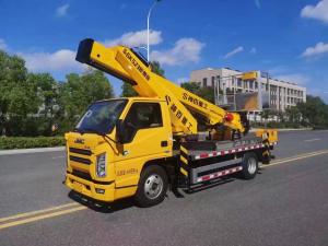 Wholesale 4×2 Bucket Lift Truck 116hp High Altitude Work Vehicle Euro 6 Aerial Platform Truck from china suppliers