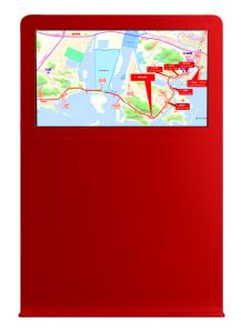 Wholesale Toughened Glass Panel 240V Outdoor LCD Digital Signage from china suppliers