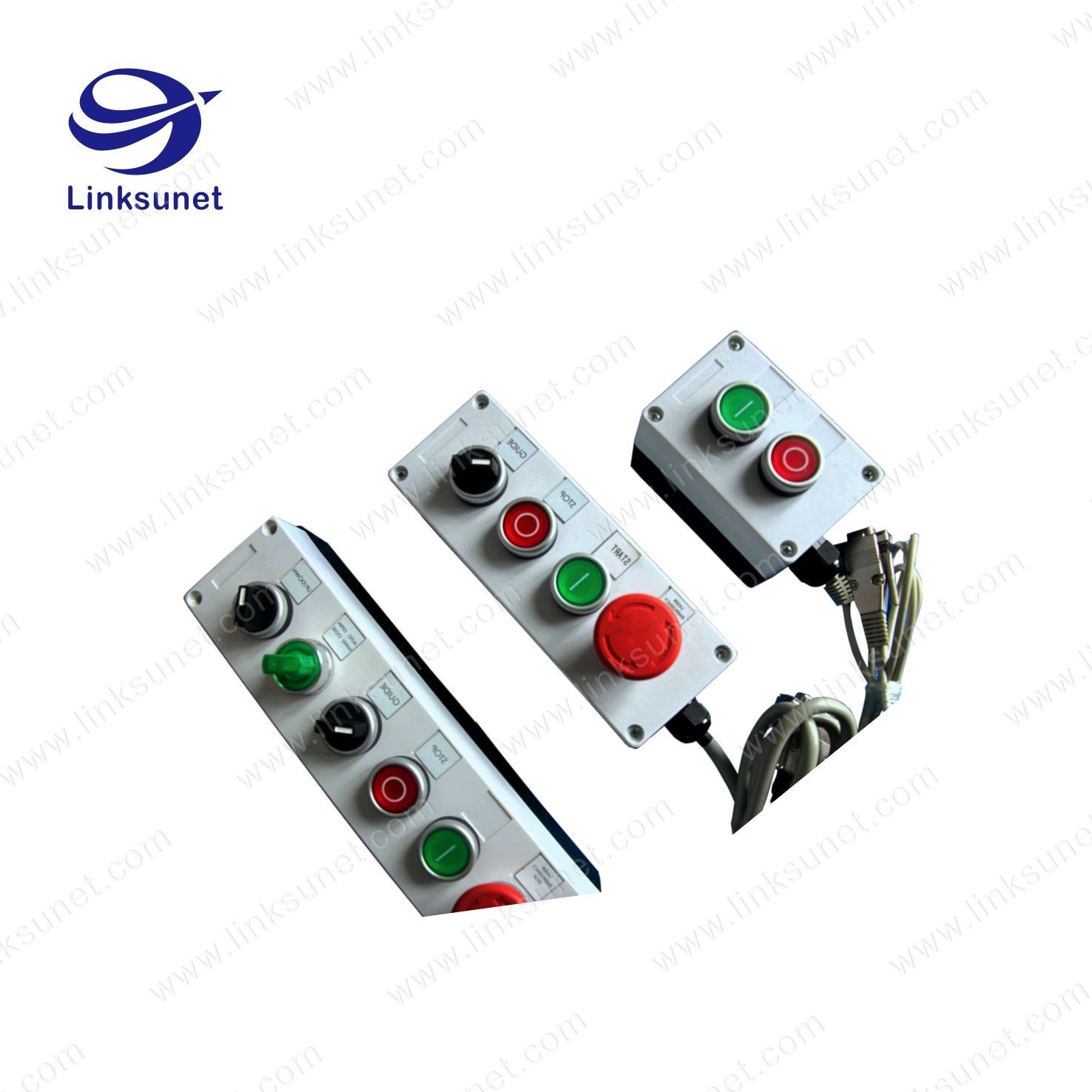 Five Pin Custom Cable Harness Control Button Box Normally Open Closed