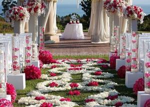 Wholesale BSCI Silk Cloth Realistic Silk Bulk Rose Petals For Weddings from china suppliers