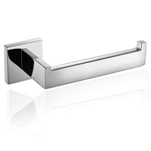 Wholesale Luxury Bathroom Hardware Accessories Chrome Finished Adhesive Toilet Roll Holder from china suppliers