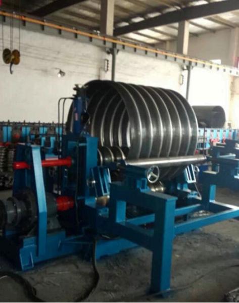 55Kw Hydraulic Power 18 Stations Steel Silo Panel Roll Forming Machine