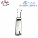 FTTH Distribution Fiber Cable Accessories S Type Stainless Steel Fasteners Dead