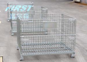 Wholesale Warehouse 800KGS Capacity Double Faced Wire Mesh Box Pallet from china suppliers