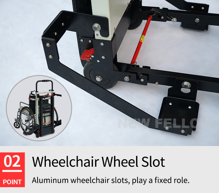 NF - WD05 Wheelchair Stair Chair Stretcher Docking Car For Rehabilitation Therapy Supply