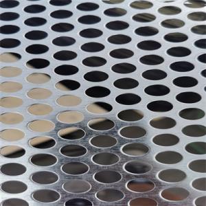 Wholesale Diameter 3mm Distance 6mm Aluminum Perforated Sheet Stainless Steel Metal Mesh Sheet from china suppliers