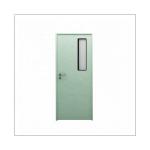 Polymer Hospital Security Clean Room Door Customized Color Automatic Hermetic