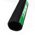 Wrapped Surface Fabric Braided Air And Water Hose / Industrial Rubber Hose
