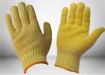 High Stretch Knitted pvc dotted cut proof cooking gloves slip resistant made of