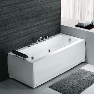 Wholesale Acrylic Soaking 2 Person Corner Bathtub And Shower Unit Small For Adult 1.7m from china suppliers