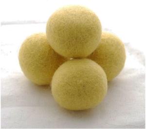 Wholesale good quality Colored Pure Genuine 100% Wool Felt Dryer Ball Nepal Felt Balls from china suppliers