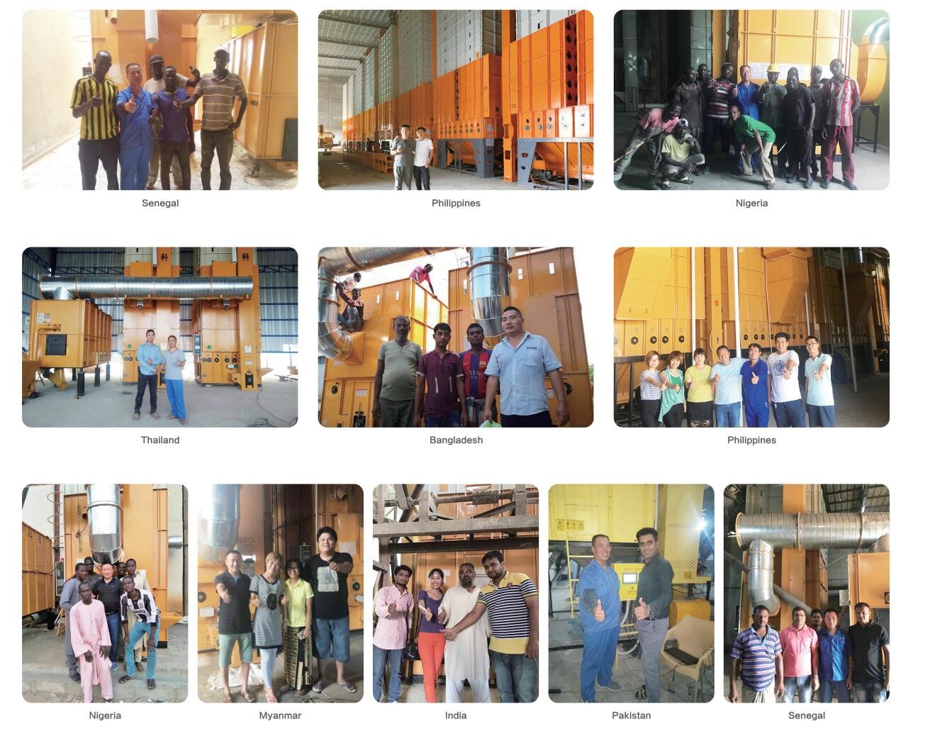 Industrial Grain Drying Machine 15ton/batch For Parboiled Rice 7.87kw