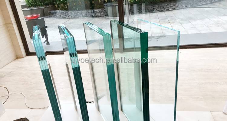 Clear Tempered Toughened Laminated Building Vsg Glass PVB Bronze 10mm 12mm 24mm 36mm
