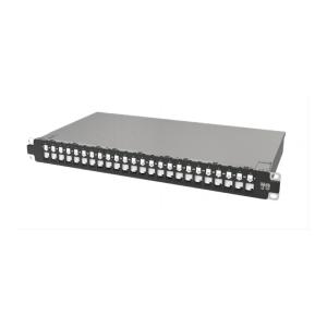 Wholesale Centralized Wiring Management With Fiber Optic Cable Patch Panel Touch Sensitive Dust Door Design from china suppliers