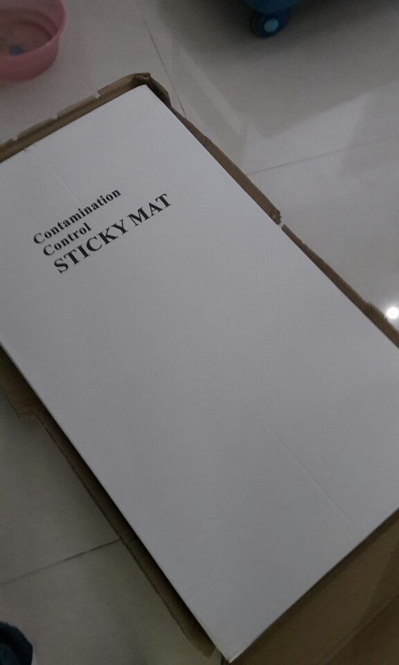 PE Film Cleanroom Sticky Mat Disposable Adhesive Shoes
