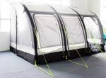 390X250X240CM Car Roof Side Awning Gray 300D Oxford Air Caravan Rw Car Side