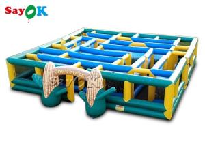 Wholesale Inflatable Party Games Outdoor Sports Yellow Green Halloween Inflatable Corn Maze from china suppliers