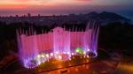 Vietnam 3D Mapping Show Color Changing Water Fountain