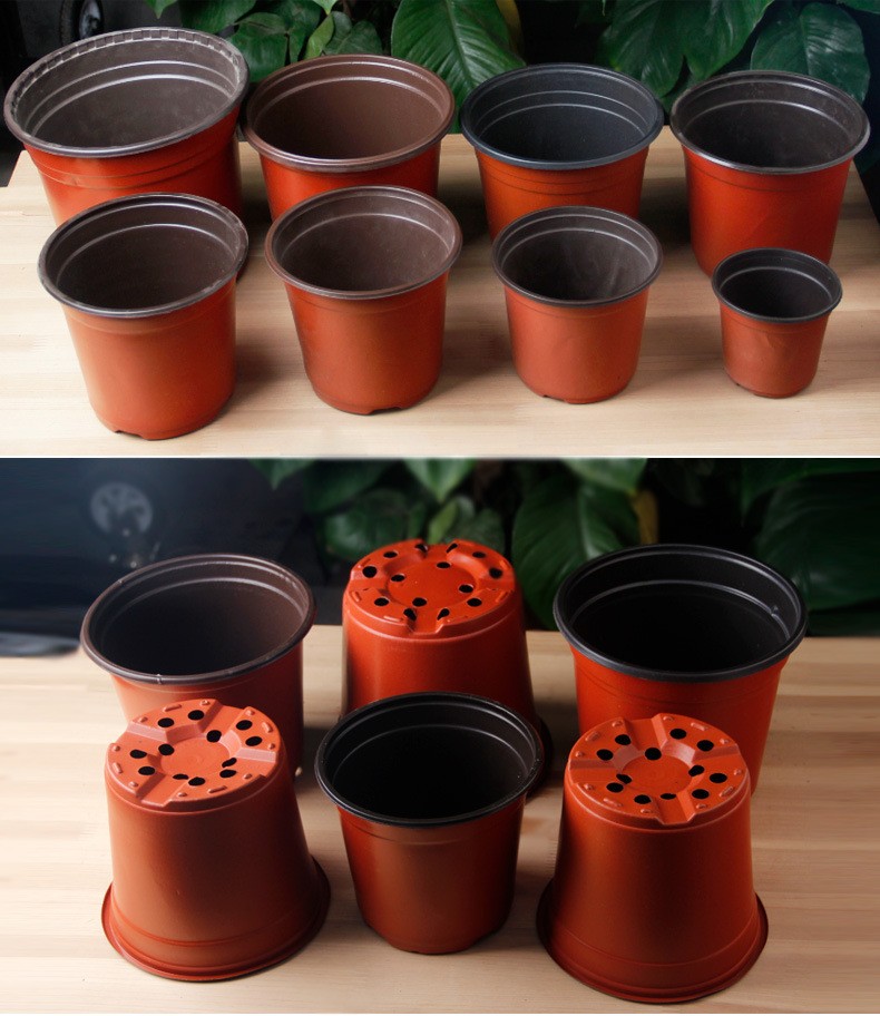 Hot Selling Round Box Soft Hydroponic Fresh Flower Pot Aging resistant