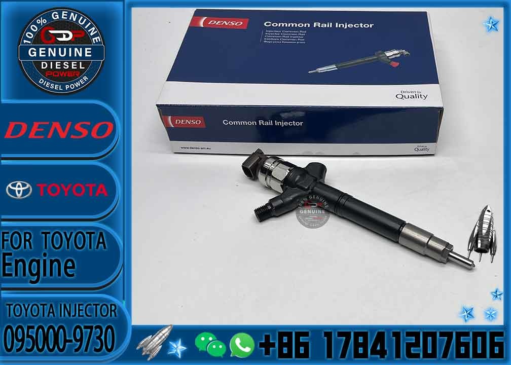 New Diesel Fuel Injector 095000-9730 095000-9780 for TOYOTA 23670-51031 1VD-FTV 23670-59035, 23670-59036,
